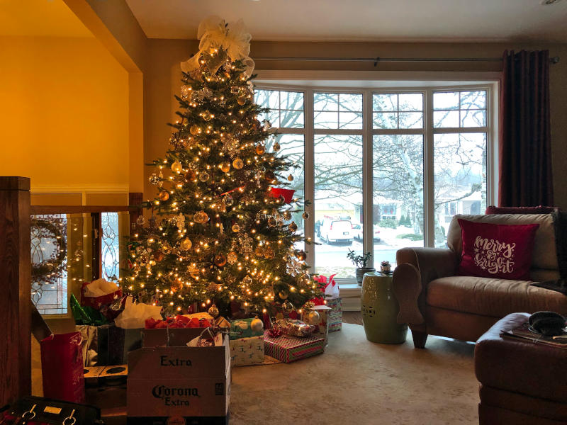 This year's glorious tree This year's glorious tree