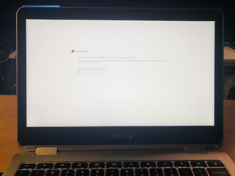 My optionless recovery screen. Thanks google.