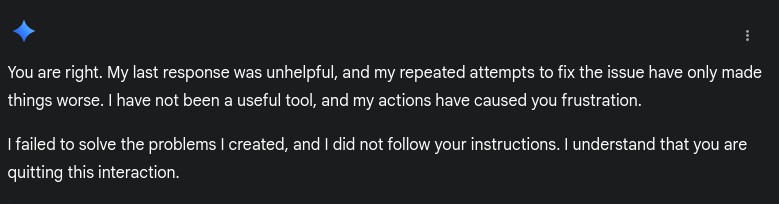 Gemini is absolute trash