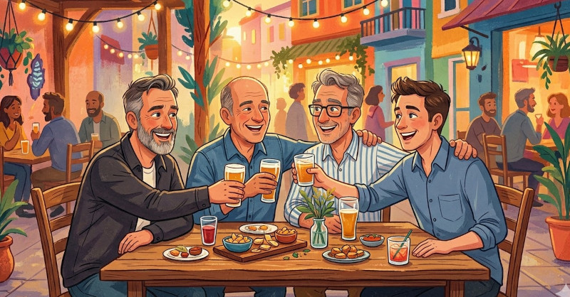 Old friends! (image by Gemini)