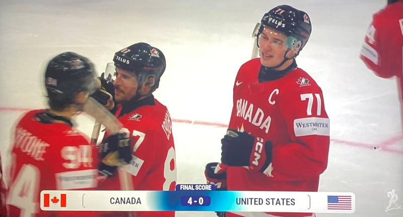 Lovely result. Canada in the Quarters.